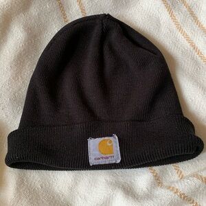 Carhartt Knit Cuffed Beanie in Black